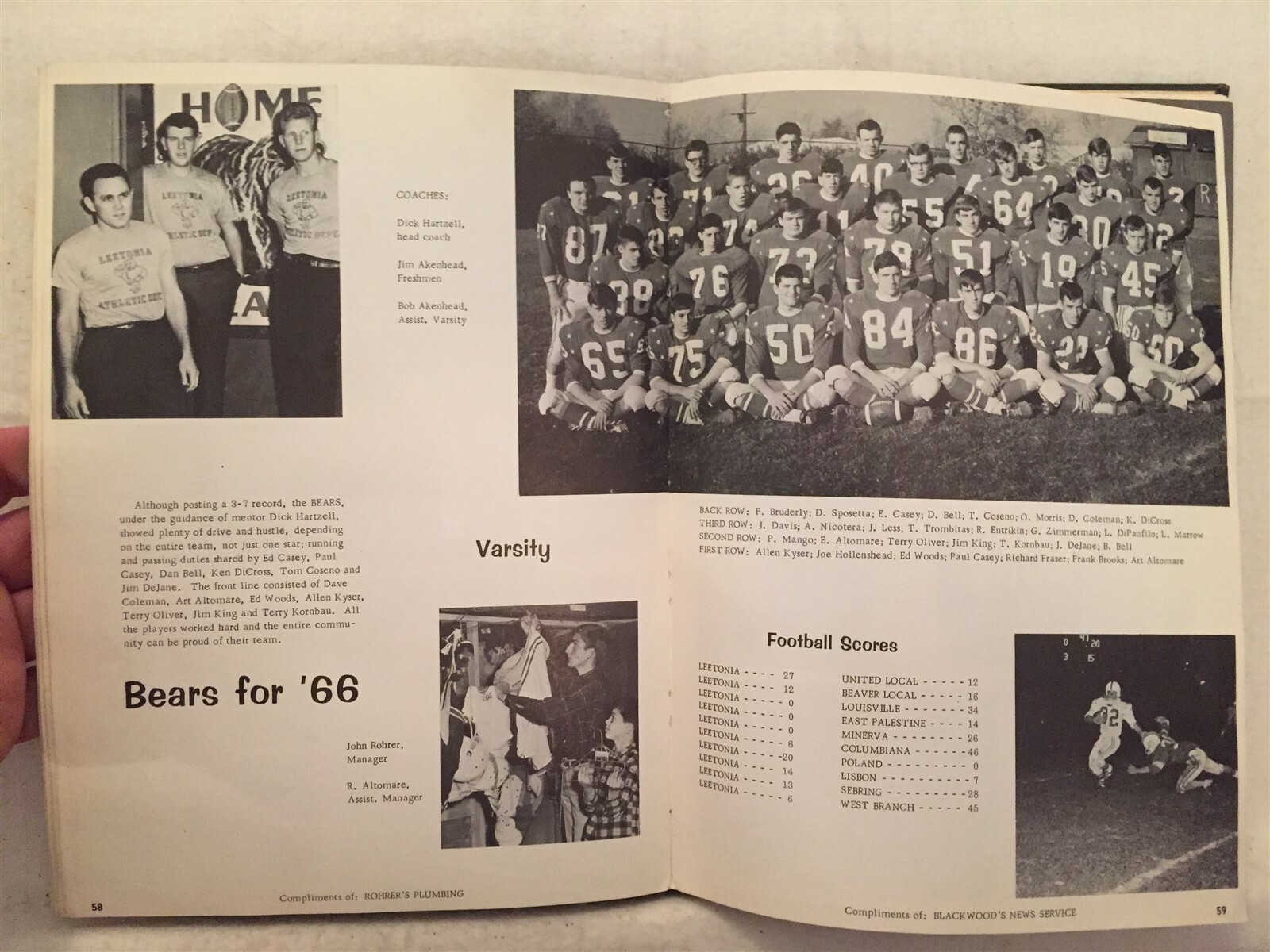1967 Leetonia High School Yearbook Leetonia Ohio OH Annual eBay