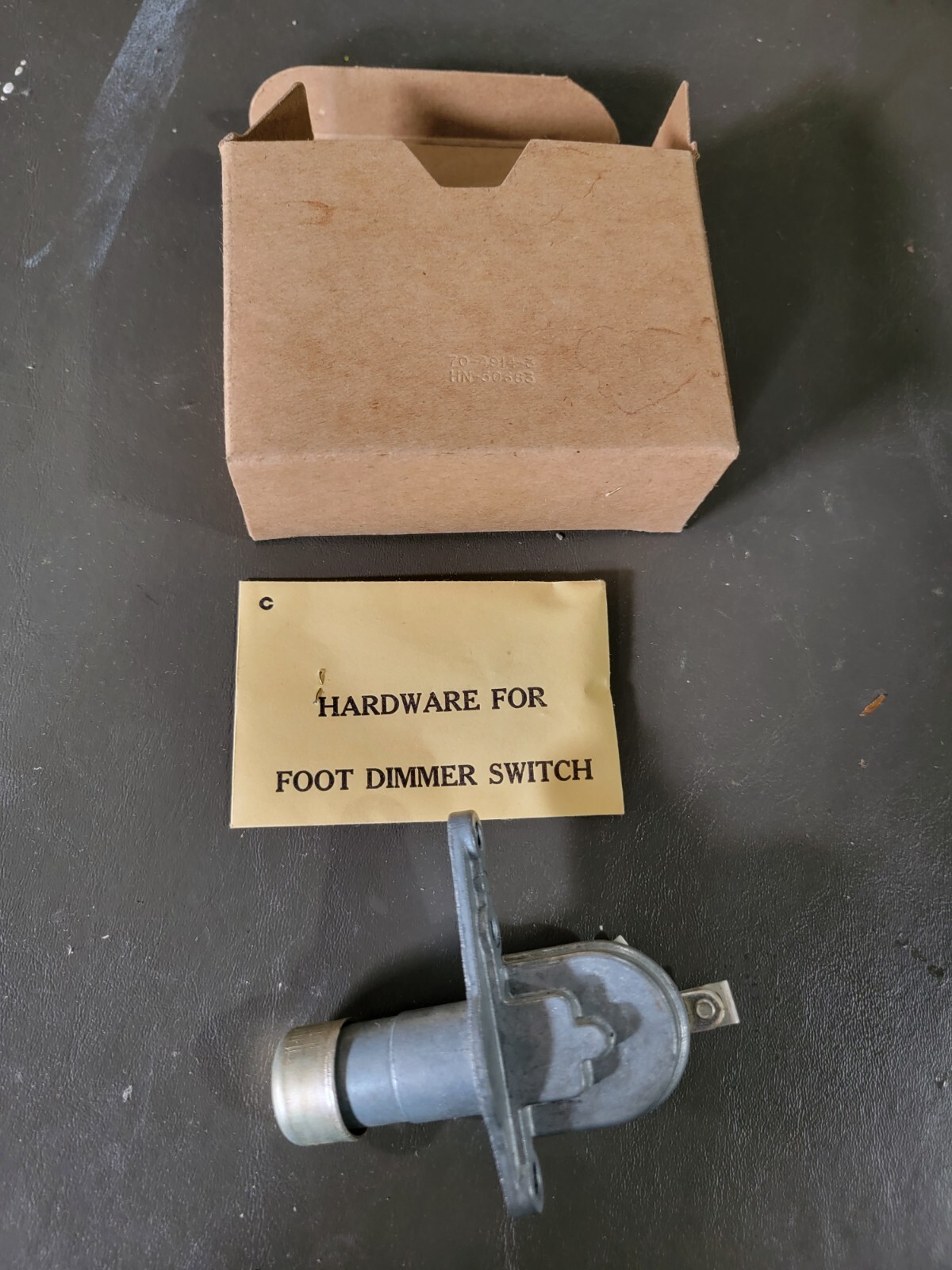 NOS in box Headlight Foot Dimmer Switch P 805710 for Willys MB Ford