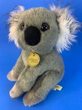 Miyoni by Aurora Koala Plush Stuffed Animal Soft Toy Gray White Small 8" Tagged