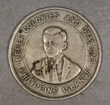 1930 Philippines Culion Leper Colony 10 Centavos