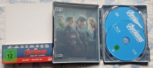 Avengers: Age of Ultron - Steelbook [Limited Edition]  [Blu-ray + Blu-ray 3D] - Bild 3 von 4