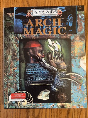 ARCH MAGIC Role Aids Adv Dungeons & Dragons Box Set Mayfair Games NEW IN BOX!