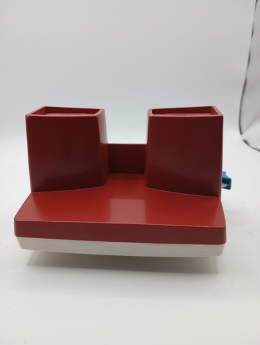 Vintage 1970’s GAF View-Master Viewer Red & White VTG Toy Stereoscope #2 - Picture 5 of 5