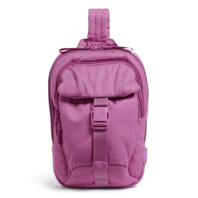 Vera Bradley Recycled Cotton Utility Sling Backpack Rich  display picture 1