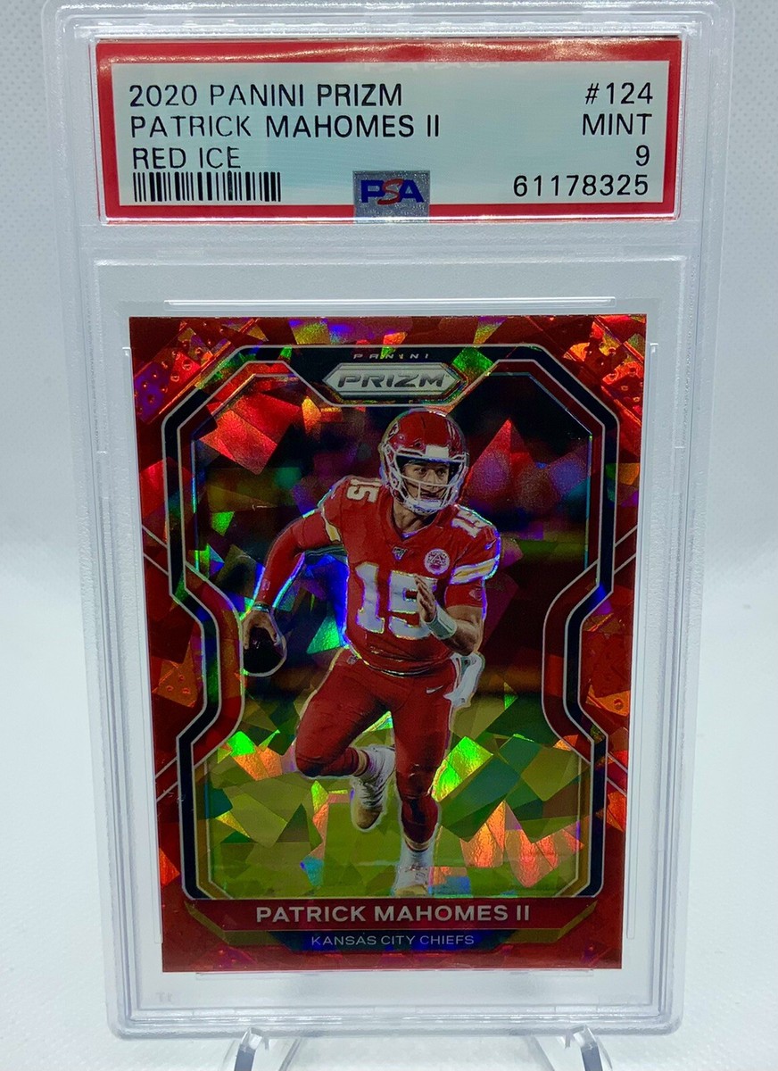 PSA9 PATRICK MAHOMES II Red Ice NFL カード PSA9 PATRICK MAHOMES II Red Ice NFL カード