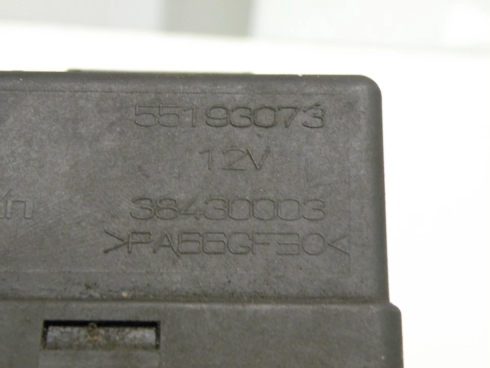 FIAT CROMA 2006 1.9 JTD DIÉSEL 110KW LHD MOTOR BUJÍA INCANDESCENTE RELÉ 55193073 Foto 4 de 4