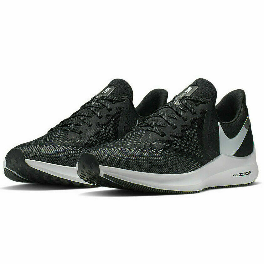 Nike Men's Zoom Winflo 6 Running Black 