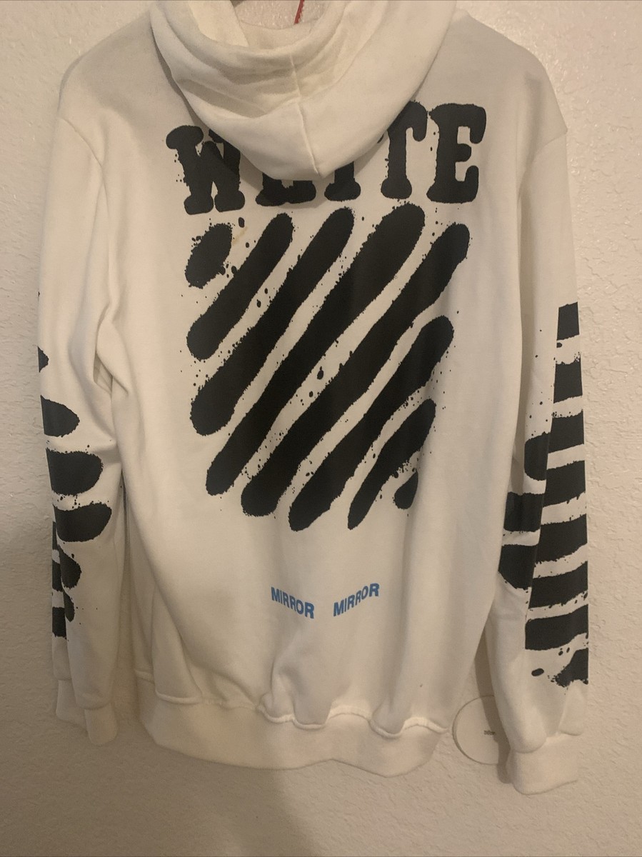 OFF-WHITE MIRROR MIRROR パーカー Off-White Mirror Mirror Hoodie, $562 | farfetch.com | Lookastic