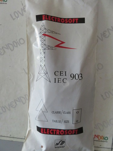 ELECTROSOFT - Guantes de Seguridad Compuesto T 9 CL00 Cei IEC 903 Nuevo Sellado - Imagen 6 de 6