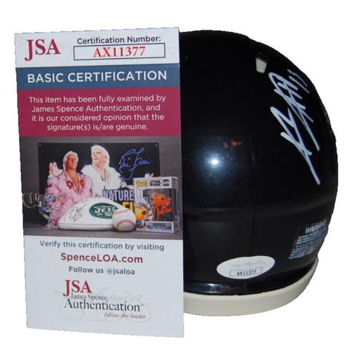 KEENAN ALLEN signed (CHICAGO BEARS) autograph mini football helmet JSA AX11377 - Picture 2 of 2