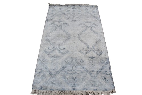 IKEA Kattrup Area Rug Flatwoven Handmade Gray 7'10