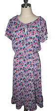 Talbots Women's Dress Paradise Floral Sz 10 Romantic