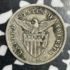 1929 U.S. Philippines 20 Centavos Lot#T2872 Silver!
