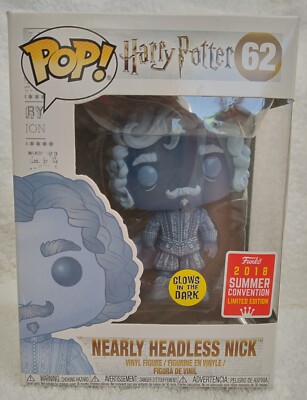 NEARLY HEADLESS NICK. GLOWS IN THE DARKFunko 2018SummerConvención LimitedEdition