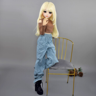 Handgemachte Full Set 1/3 Ball Joint BJD Puppe DIY Spielzeug Mit Vollen Kleidung