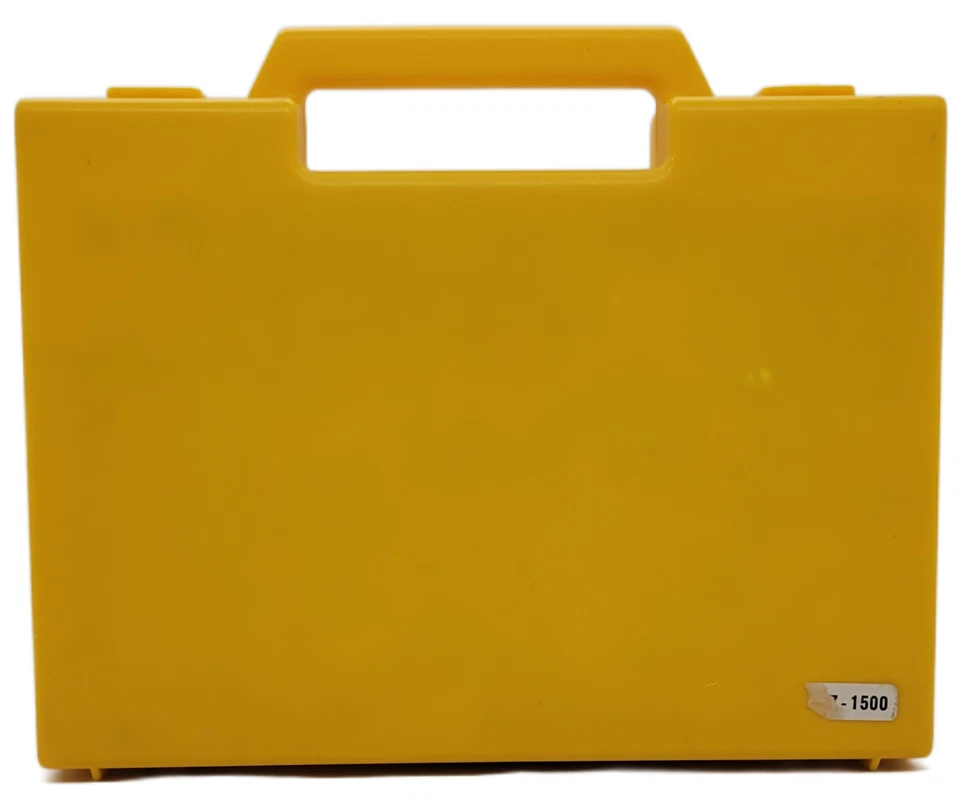 Rompecabezas de bloques Unicef en estuche de plástico amarillo Foto 3 de 4