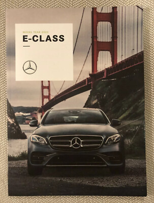 2020 MERCEDES-BENZ E-CLASS 58-page Original Sales Brochure