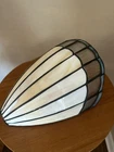 Vintage Stained Glass Sconce Fixture