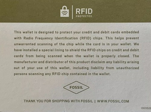 Fossil Ladies RFID Shelby Multifunction Purse SL7772134 NWT - Picture 9 of 9