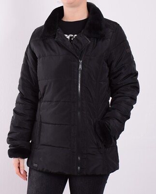Regatta Damen Jacke Steppjacke Gr.40 Übergangsjacke Outdoorjacke Schwarz 122506