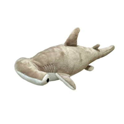 #ad Wild Republic Realistic Hammerhead Shark Plush 13 Inch Stuffed Animal Soft Toy $8.88