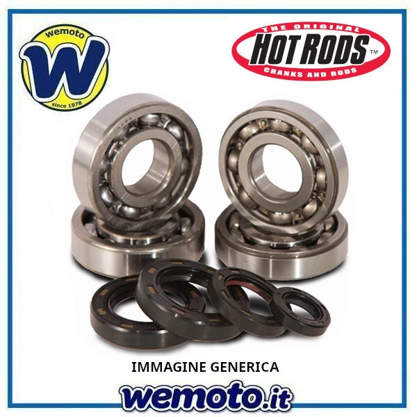 Kit Paliers Et Sceaux Hot Rods K020 Pour Arbre Moteur KTM 65 SX 65cc 1998-2008 - Photo 1/1
