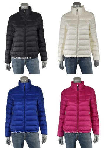 womens polo puffer jacket