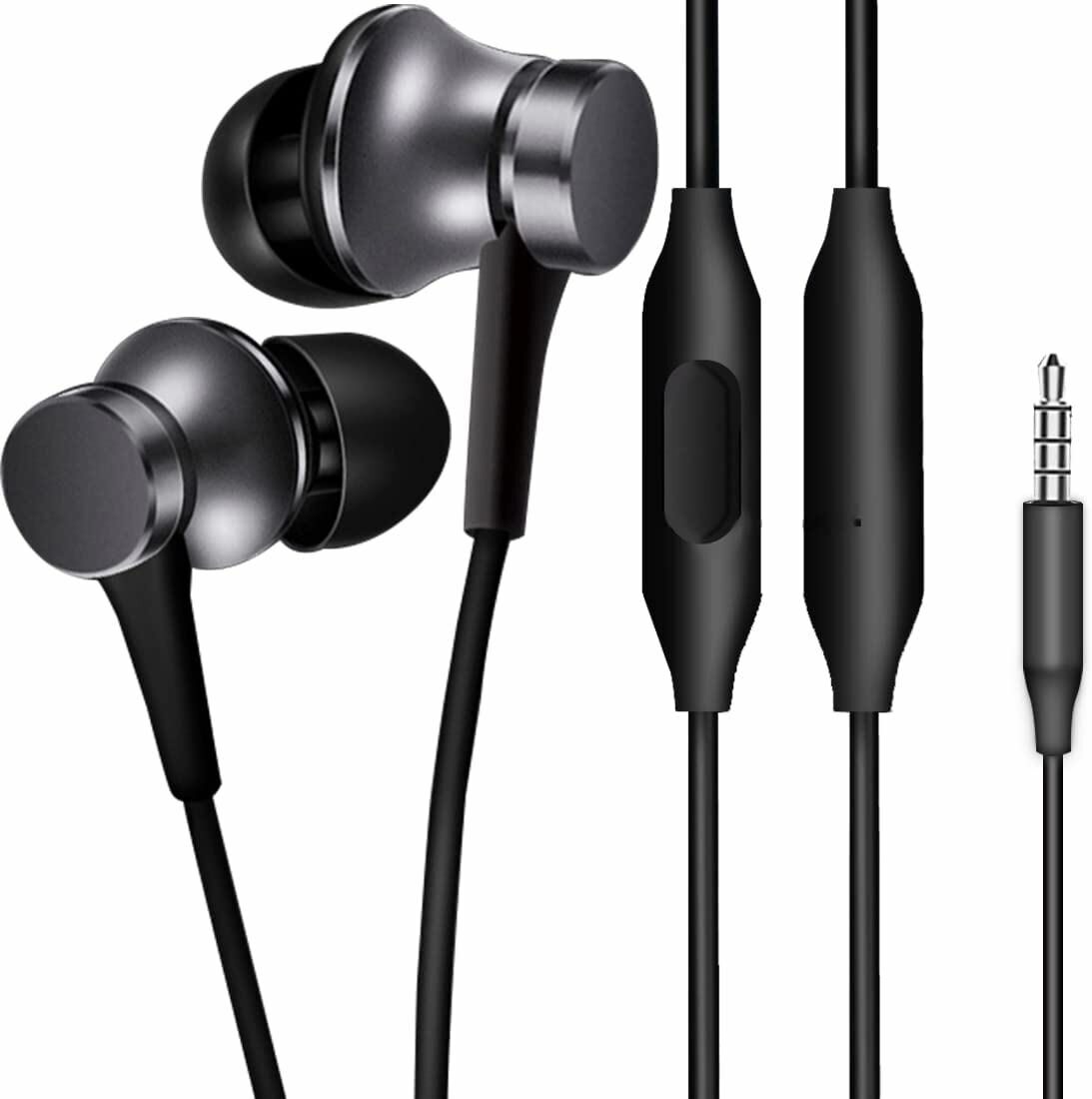 Xiaomi Auriculares con Cable Auriculares In Ear con Micrófono Sonido Estéreo
