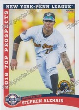2016 New York Penn League Top Prospect NYPL Stephen Alemais Pirates