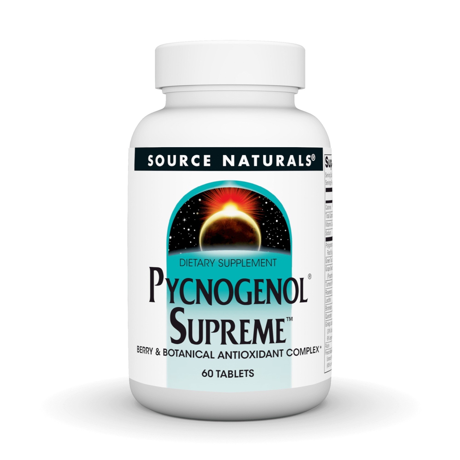 Source Naturals, Inc. Пикногенол Supreme + 60 таблеток