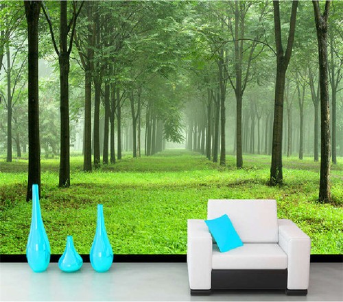 Paysage pittoresque d'élevage 3D Plein Mur Mural Photo Papier Peint
