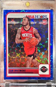 2023-24 Hoops Cam Whitmore Blue Hyper Rookie Card #265 RC