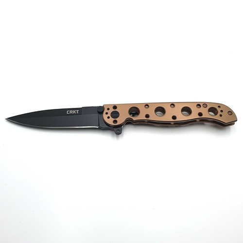 CRKT Carson M16-03BK - Modern Tactical Folder - Kit Carson Design - Bronze TiNi - Picture 2 of 5