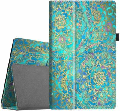 Folio Case for Amazon Fire HD 10 9th 2019/ 7th 2017 Slim Stand Cover Wake/ Sleep