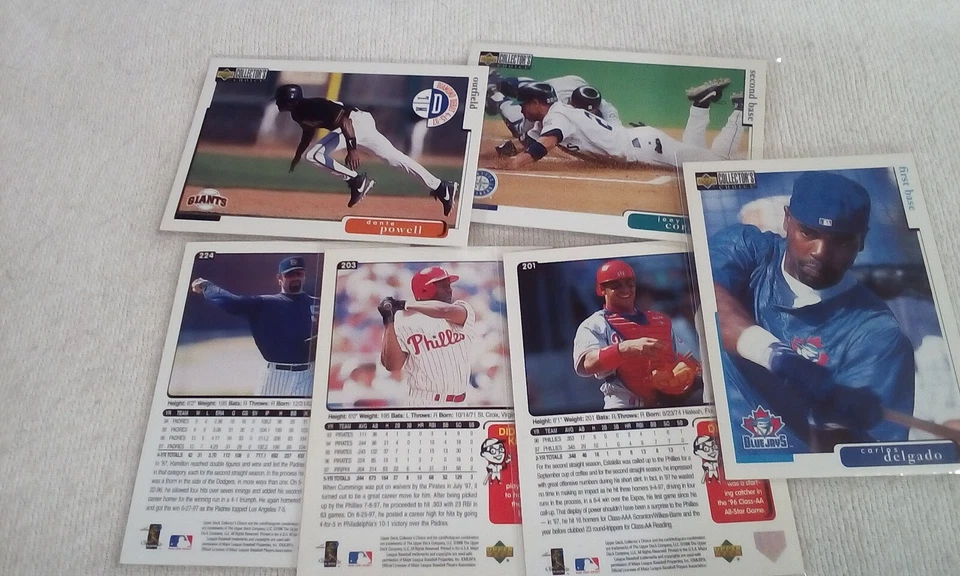 1998 Collector's Choice Baseball  Pick cards that you may want/need. - Image 2 of 3