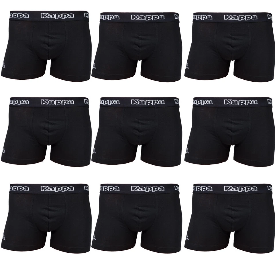Kappa Boxershorts 9er Pack, Unterhosen, Trunk, Boxershort, Slip, Unterwäsche