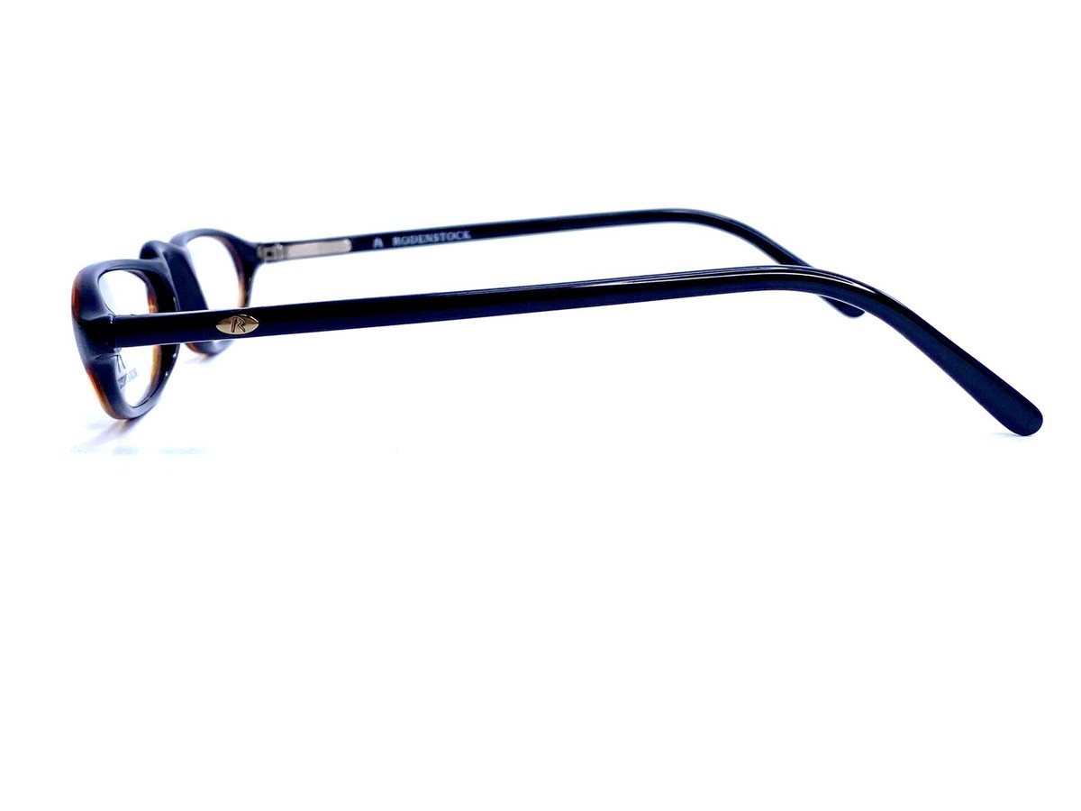 New Rodenstock Burgundy Black Oval Frame Eyeglasses Italy  display picture 3