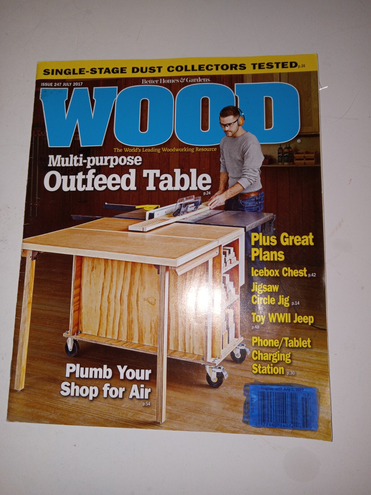 Better Homes Gardens Wood Magazine July 2017 Issue-image