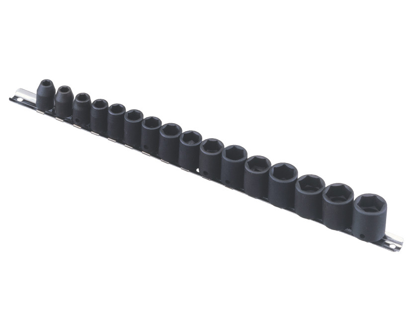 GENIUS TOOLS TF-316M 16PC 3/8 INCH  DR. METRIC IMPACT SOCKET SET