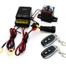Car Battery Disconnect Switch System Power Cut Off Isolator With Wireless Remote