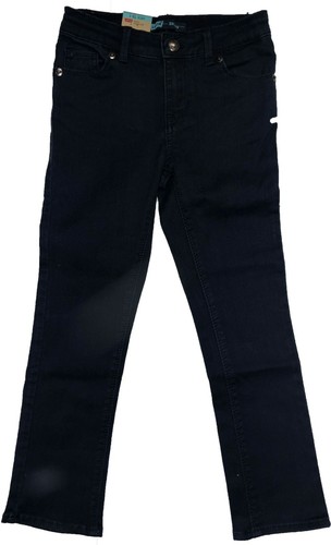 Levi's Super Skinny Fit Jeans, Big Girls Stretch Denim, Navy Size 12 - Picture 2 of 2