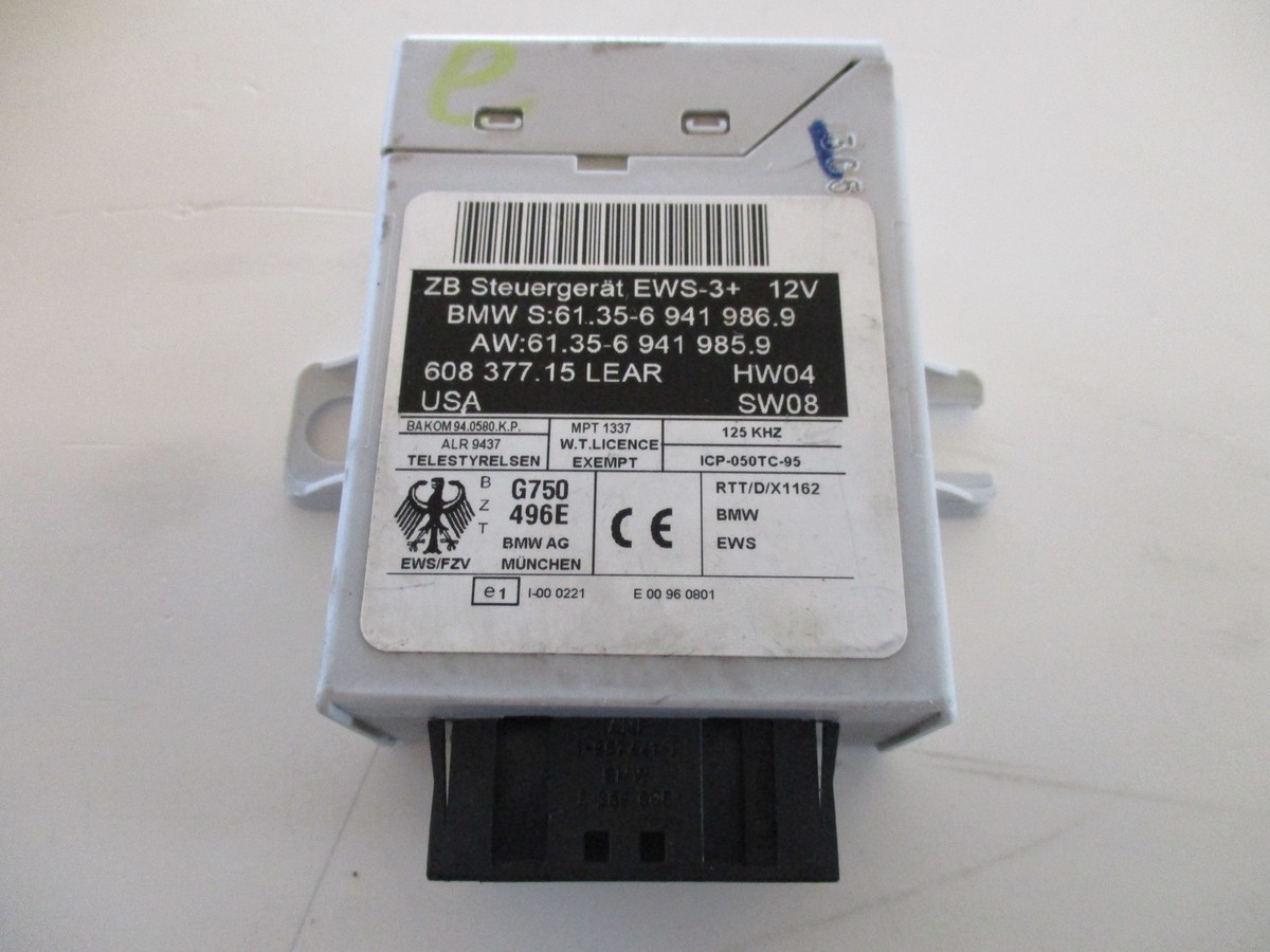 BMW X3 E83 2.0-3.0 EWS CONTROL UNIT PN. 6941986 | eBay