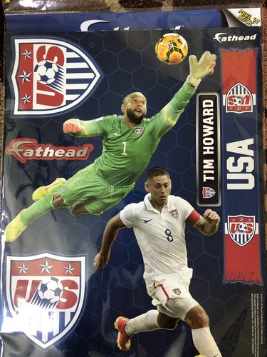 Fathead US Soccor Peel N Stick Clint Demosey & Tim Howard - Picture 2 of 5