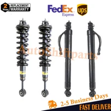 Front & Rear Shock Absorber Struts Assys Fit Lexus GX470 Toyota Land Cruiser 120
