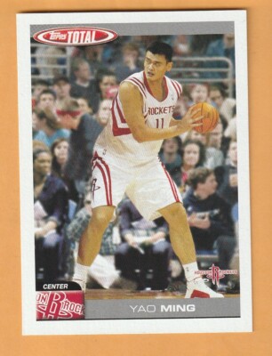Yao Ming Houston Rockets 2004-05 Topps Total #217 10I