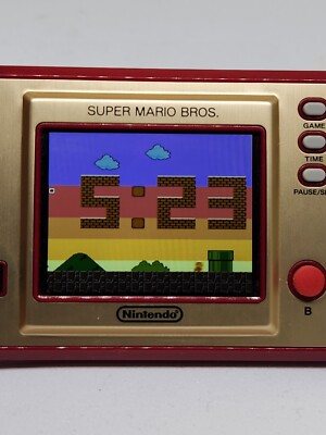 Nintendo Game & Watch Super Mario Bros Video Game -works! | eBay