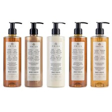 PRIJA cosmetic set: liquid soap, bath lotion, shampoo, cream, shower gel 5x380ml
