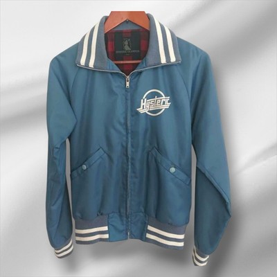 Hysteric Glamour Stadium Jacket Light Blue Logo Outerwear Used | eBay 