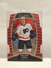 2019-20 Upper Deck Allure Philippe Myers #79 Red Rainbow Hockey Rookie Die Cut