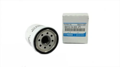 Filtro de aceite de motor OEM B6Y214302P1 Mazda 626 Miata MX6 RX6 B2000 B2200 B2600 Foto 2 de 3